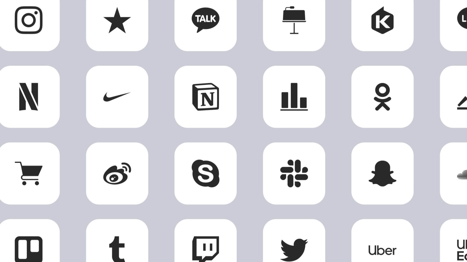 iphone ios app icon classic white