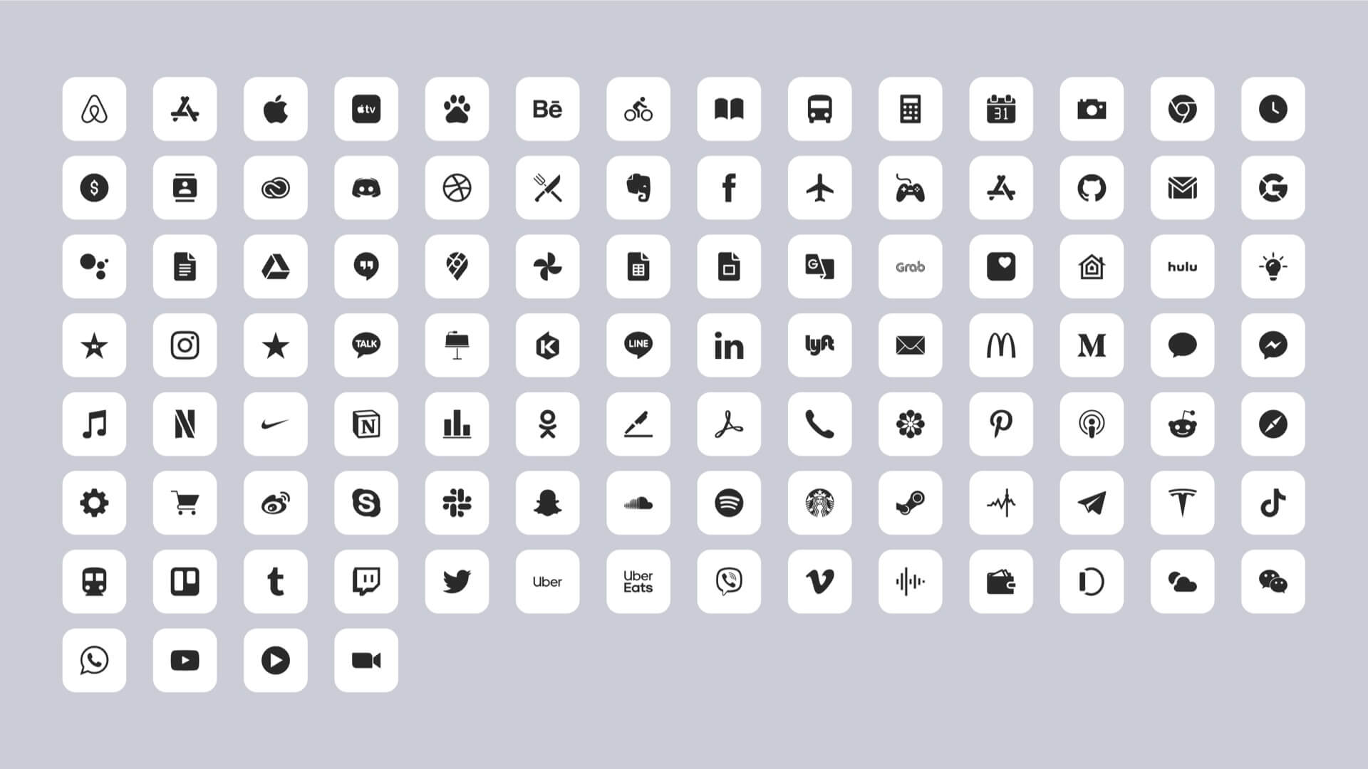 iphone ios app icon classic white