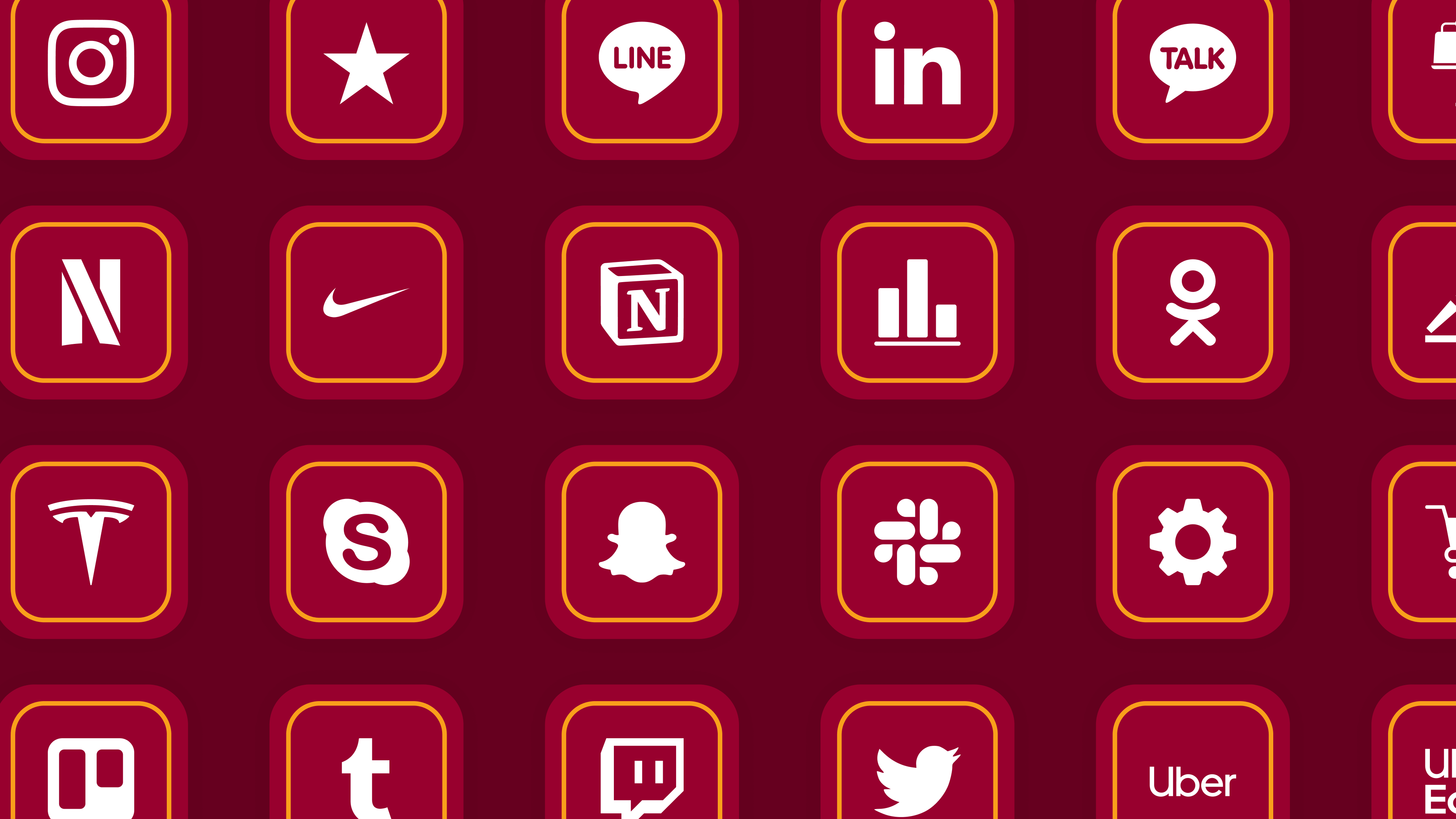 iphone ios app icon vibe style