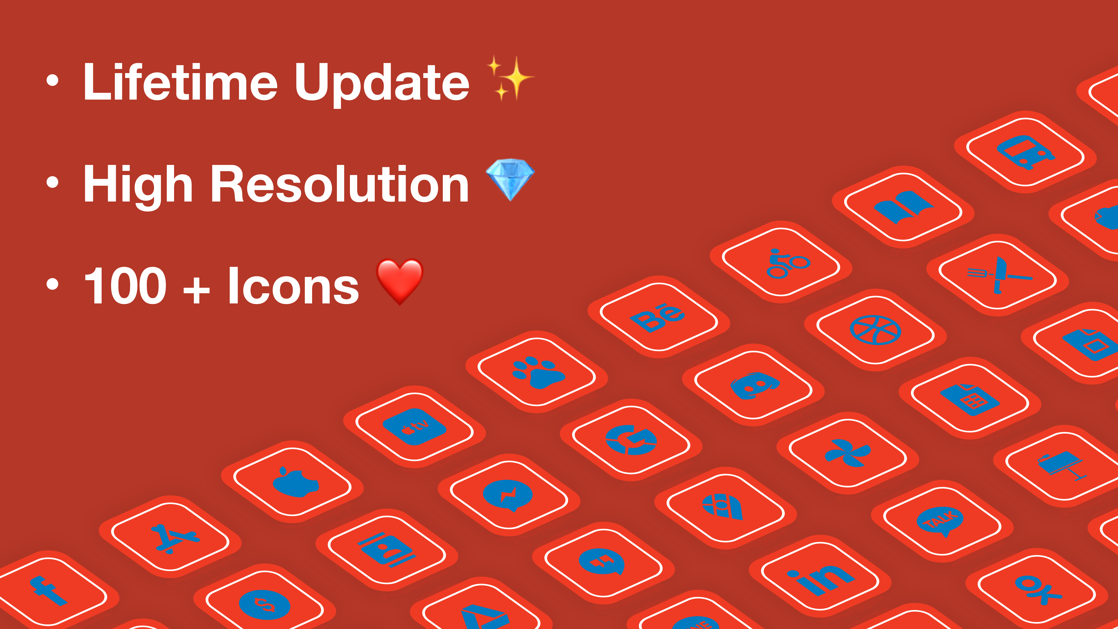 iphone ios app icon vibe style