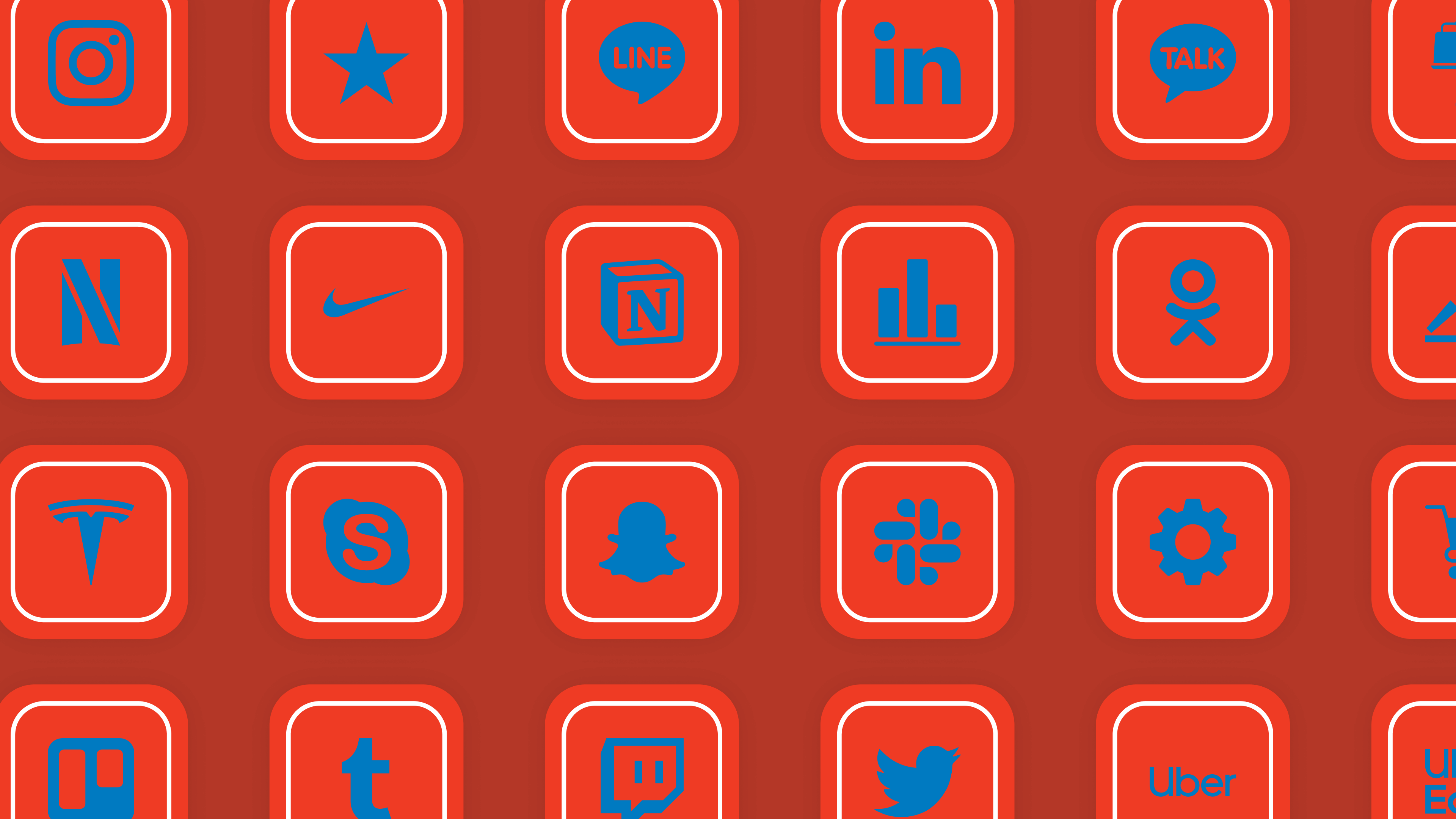 iphone ios app icon vibe style